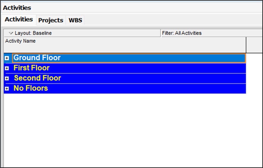 Different approaches for the WBS - Planning Engineer FZE.