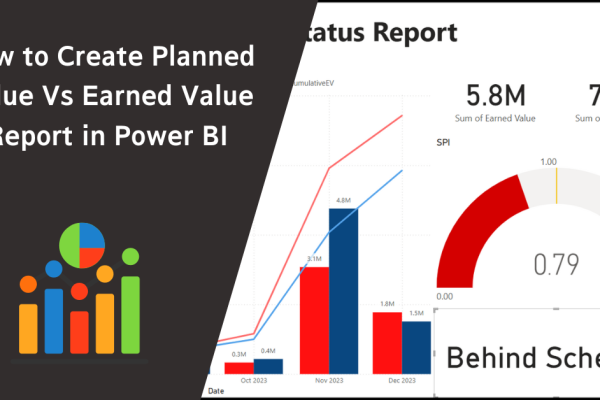 How to Create Planned Value Vs Earned Value Report in Power BI