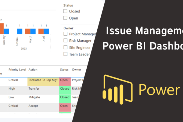 Issue Management Power BI Dashboard